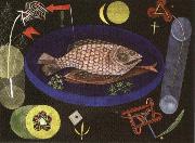 Paul Klee Around the Fish oil